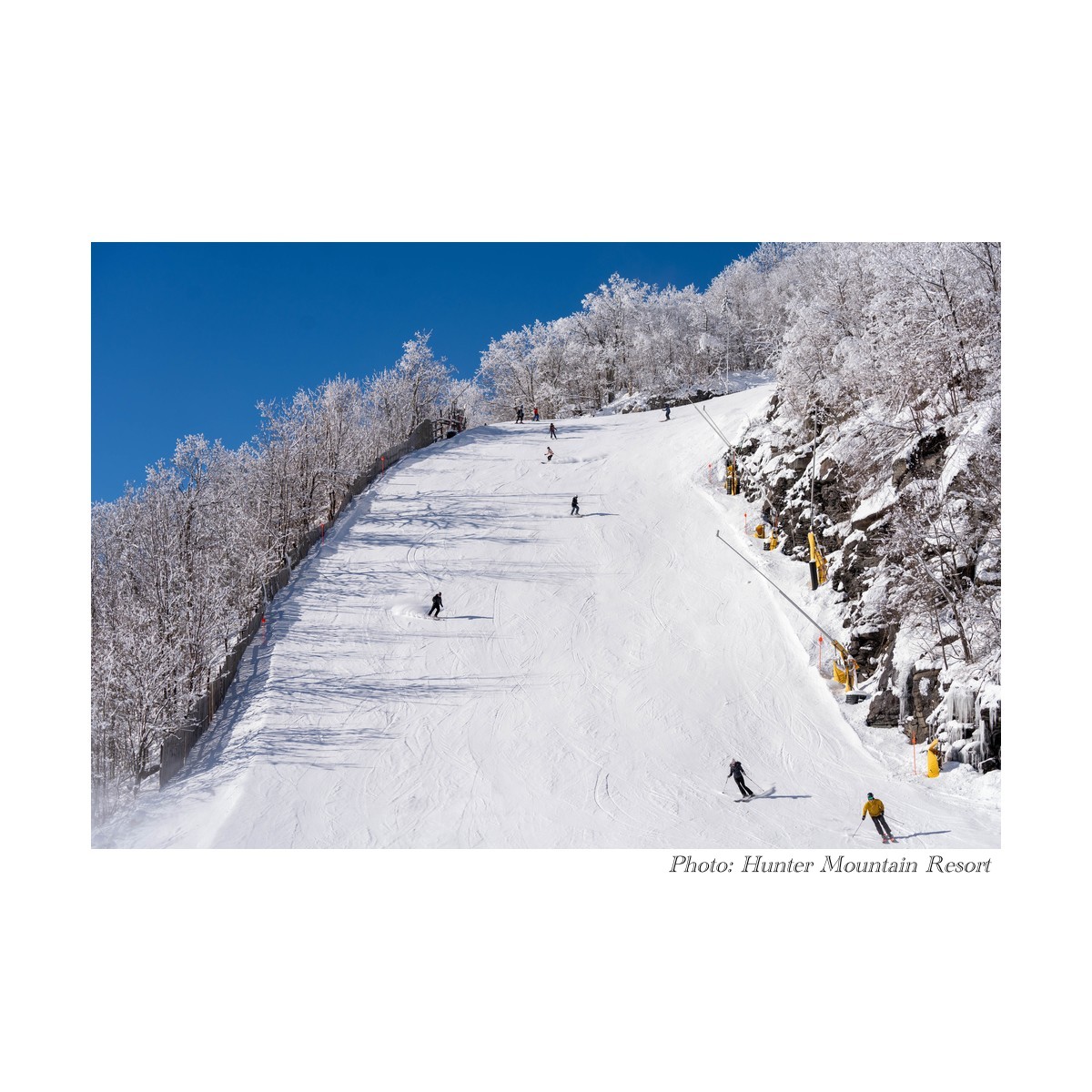 Hunter Mountain Skiers