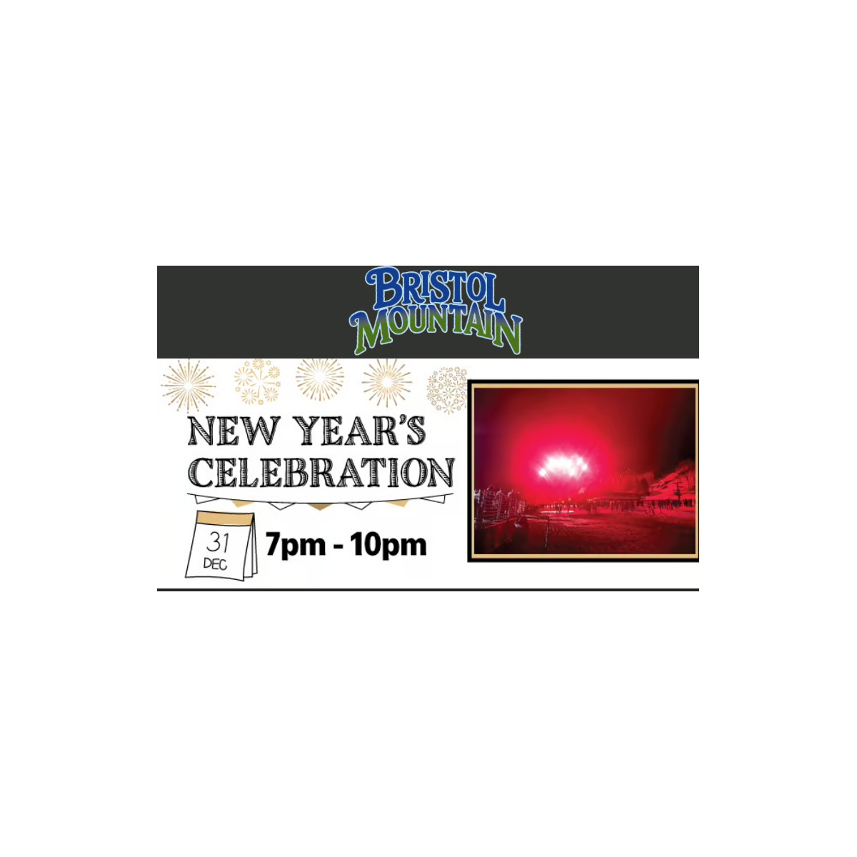 Bristol Mountain New Years Celebration