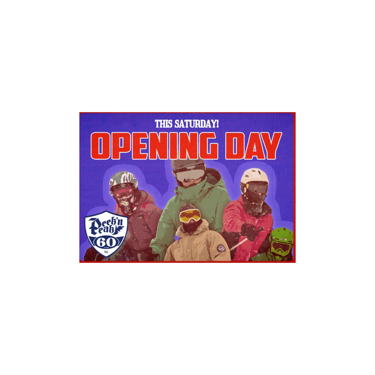 Peek 'n Peak opening day graphic