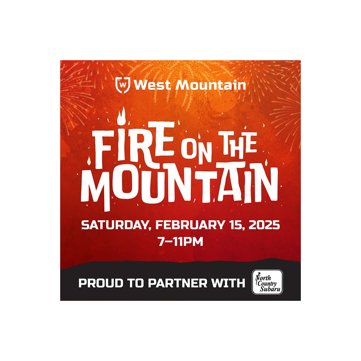 West Mountain Fire on the Mountain February 15