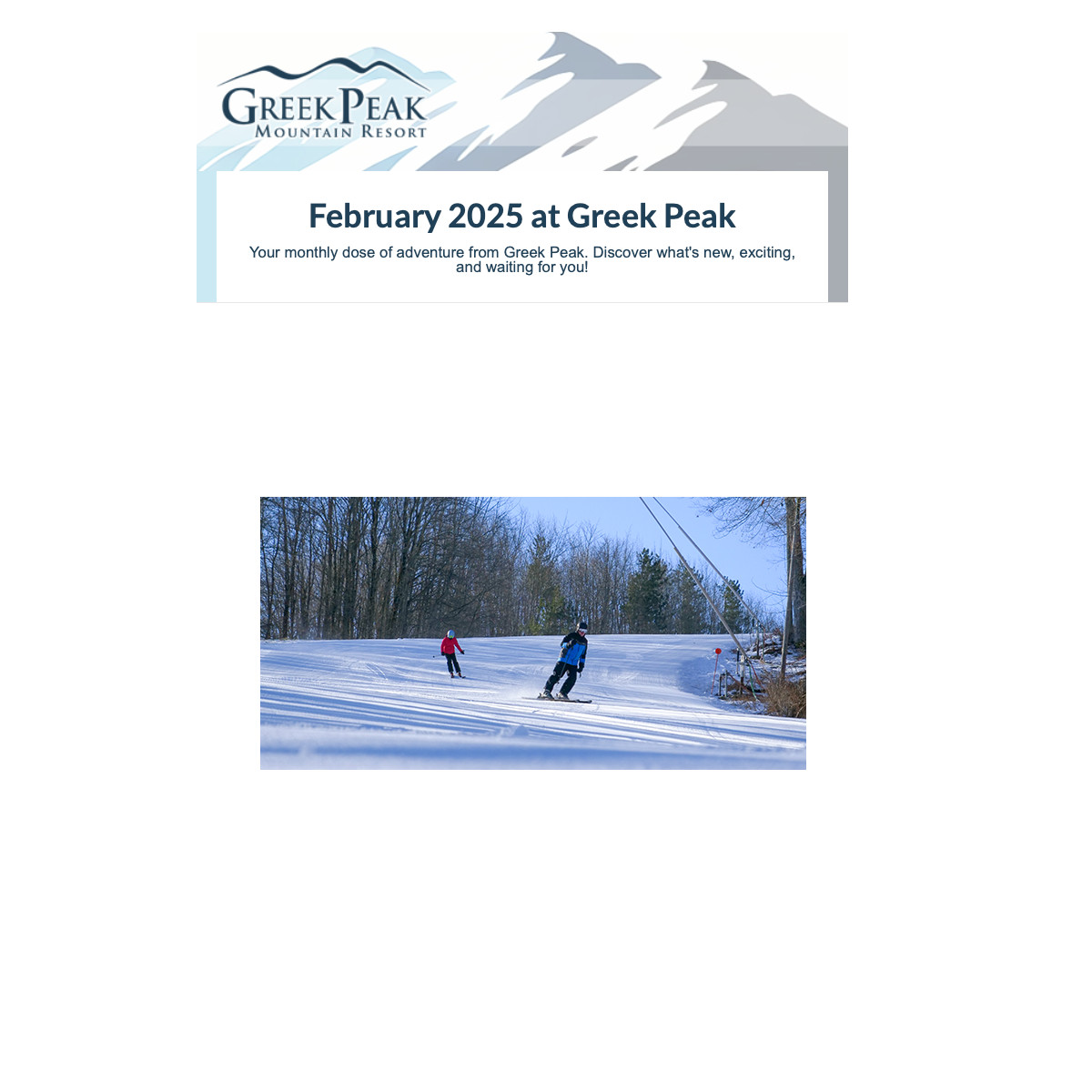 Greek Peak Feb Newsletter Image