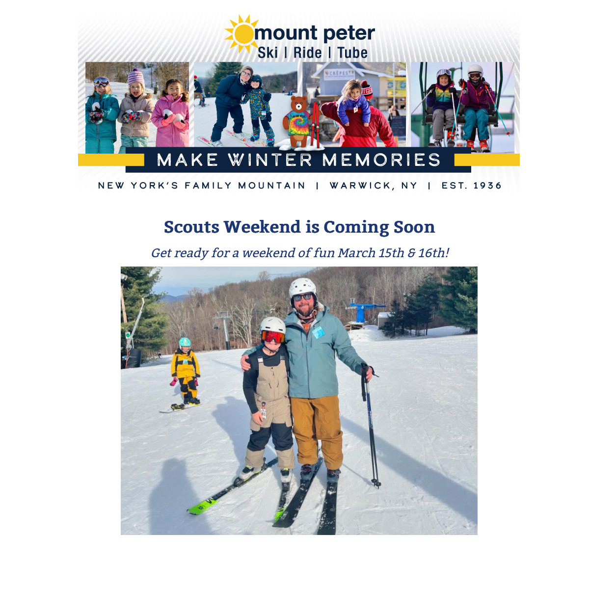 Mount Peter Scout Weekend