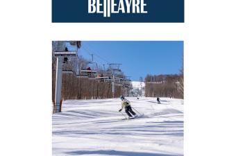 Belleayre Mountain Skier and logo