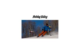 Holiday Valley Logo and Skier