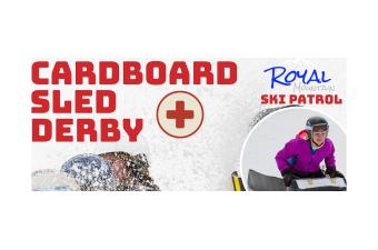 Royal Mountain Cardboard Sled Derby