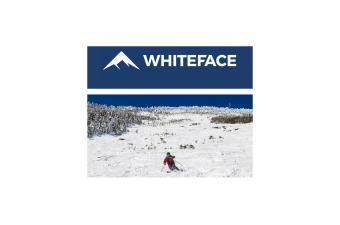 Whiteface Skier and Logo