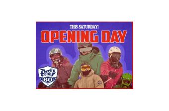 Peek 'n Peak opening day graphic