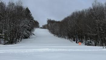 Royal Mountain Slope with new snow